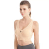 Front Zipper High Stretch Breathable Sports Bra Top Fitness Women Crop Bra
