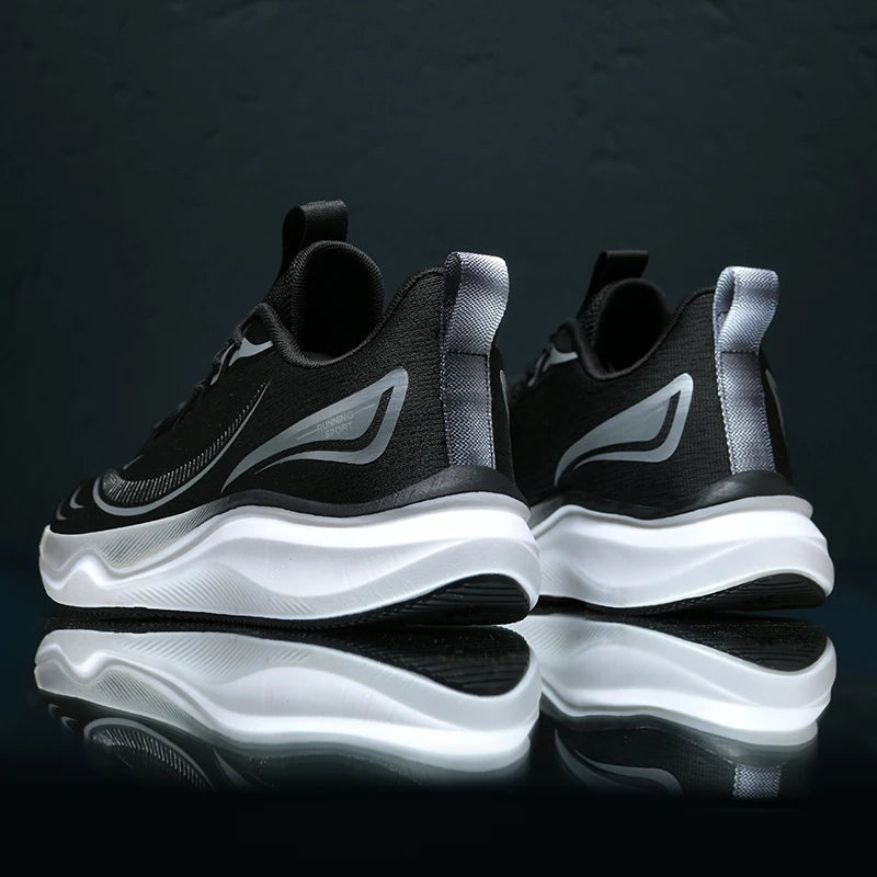 Men's and Women's Sports Shoes, Hollow-Out Shock Absorbing Shoes