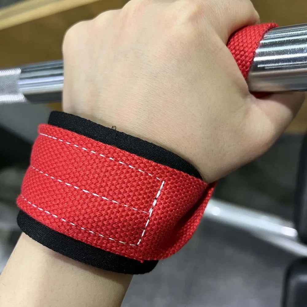 Gym Lifting Straps Barbell Deadlift Booster Belt Fitness Anti-slip Hand Wraps