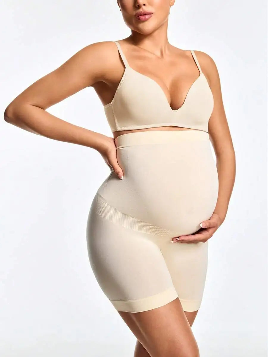 Maternity High Waist Shaping Shorts Casual Body Contouring Underwear