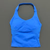 Impacts Halter Top Seamless Longline Strappy Gym Top Women Built-in Bra