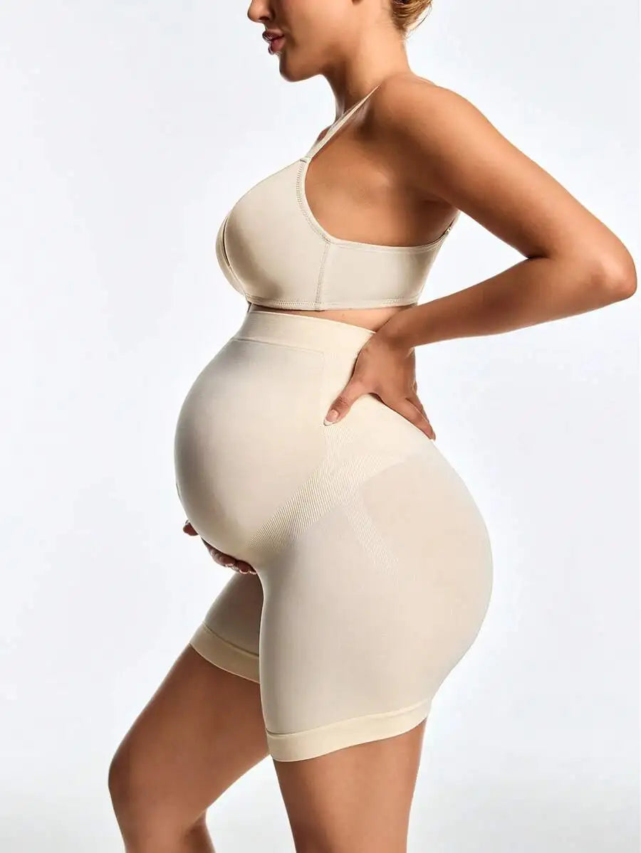 Maternity High Waist Shaping Shorts Casual Body Contouring Underwear