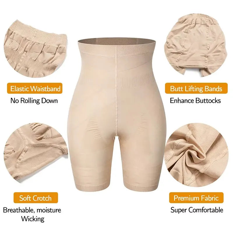 Women Body Shaper High Waist Tummy Control Panties Tummy Corset Panties