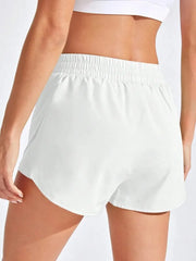 Yoga Shorts Women Fitness Elastic Running Workout Short Leggings For Gym