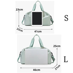 Women Gym Bag Sports Travel Dry Wet Bag Handbags Multifunction Swimming