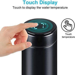 500ml Smart Vacuum Insulated Stainless Steel Water Bottle LED Temperature