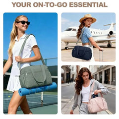 Gym Bag for Women Lightweight Workout Duffle Bag with Shoe Separation for Gym