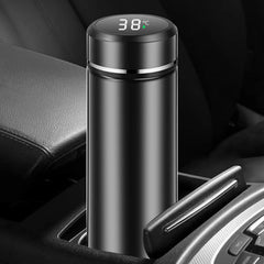 500ml Smart Vacuum Insulated Stainless Steel Water Bottle LED Temperature