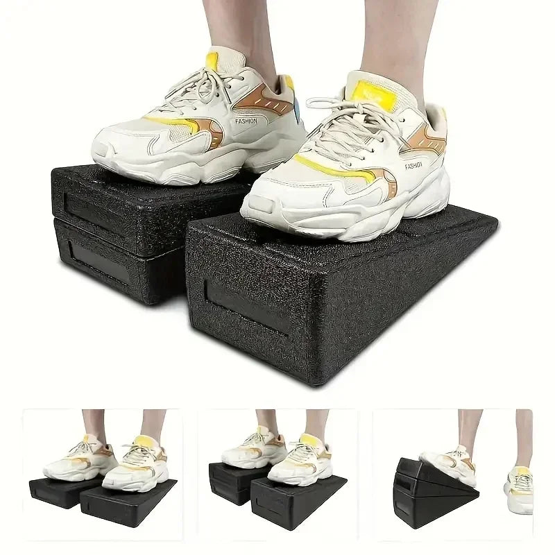 3pcs Yoga Wedge Stretch Slant Boards Adjustable Bricks Squat Wedge Blocks