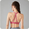 Women's Sexy Back Sports Bra Top Push-Up Yoga Underwear Fitness Crop Top Gym