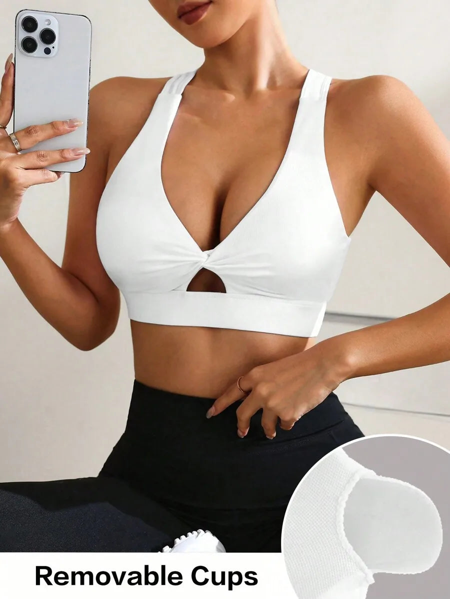 Slayform Women's Casual Sports Bra, Minimalist And Fashionable For Everyday