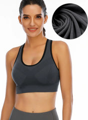 Women's Sports Bras Padded Sports Bra Supportive Strappy Criss Yoga Bra