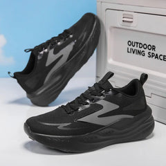Men's Women Mesh Upper Breathable Running Shoes Soft Shock Absorbing