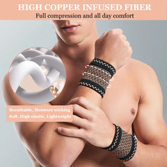 Copper Wrist Guard Professional Sports Fitness Wrist Brace Support Wrist