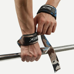 Weightlifting Wrist Straps Strength Training Adjustable Non-slip Gym Fitness