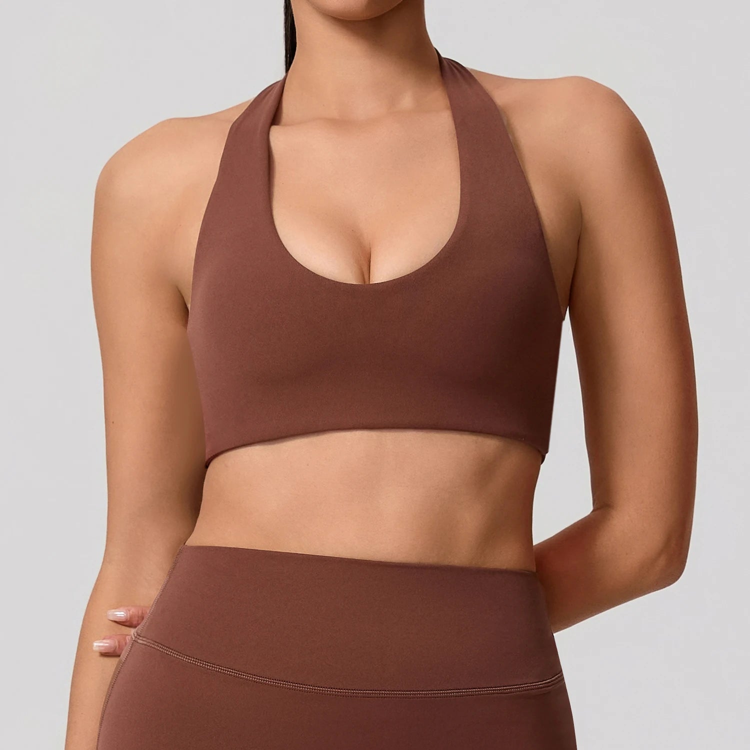Hearuisavy Summer Sports Bra Women's Gym Underwear Push Up Pilates Yoga Bra