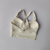 Women's Shock-Absorbing Yoga Sports Bra Summer Fitness Gathered Breasts