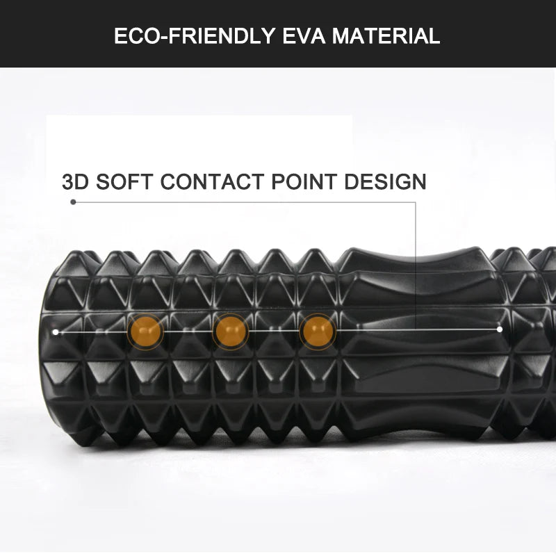 Crescent Solid foam axis 45*13cm yoga post ideal for fitness, yoga, Pilates