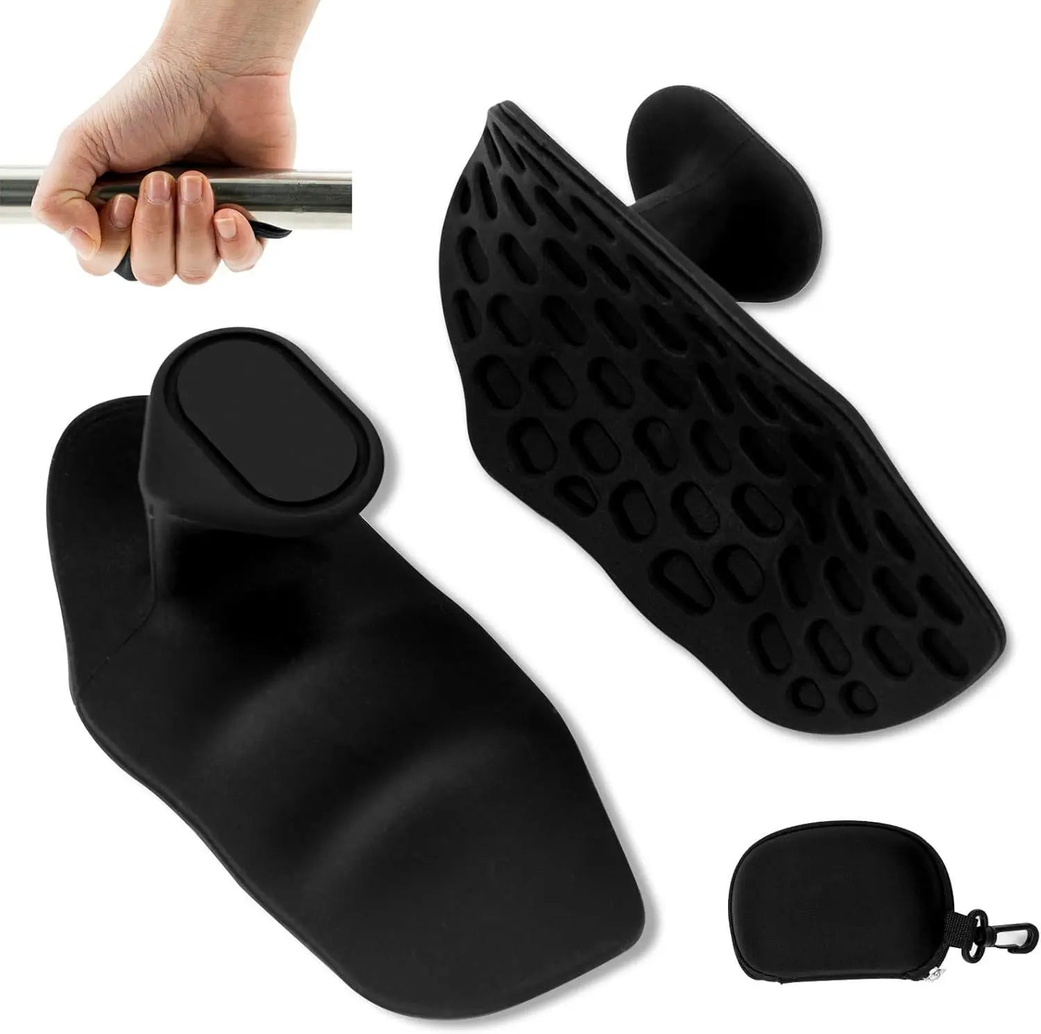 Gym Gloves Grip Strengthener Silicone Palm Grips Crosstraining Palm Grip