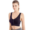 Front Zipper High Stretch Breathable Sports Bra Top Fitness Women Crop Bra
