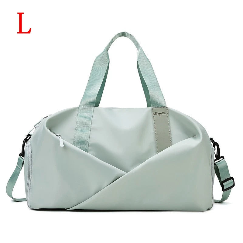 Women Gym Bag Sports Travel Dry Wet Bag Handbags Multifunction Swimming