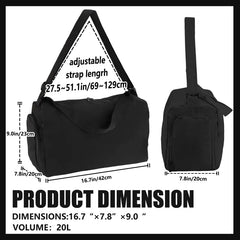 Gym Bags for Men Women Sports Duffle Bags with Shoes Compartment Water