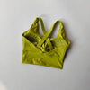Women's Shock-Absorbing Yoga Sports Bra Summer Fitness Gathered Breasts