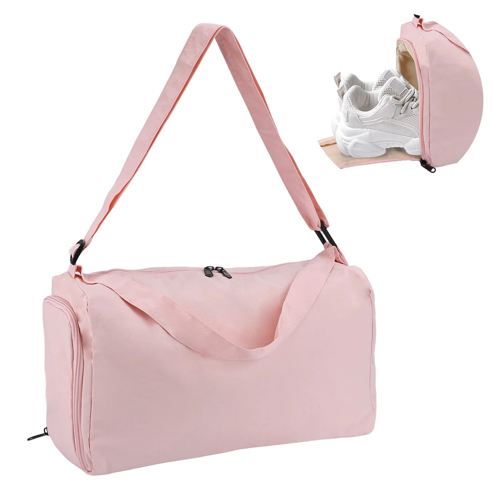 Gym Bags for Men Women Sports Duffle Bags with Shoes Compartment Water