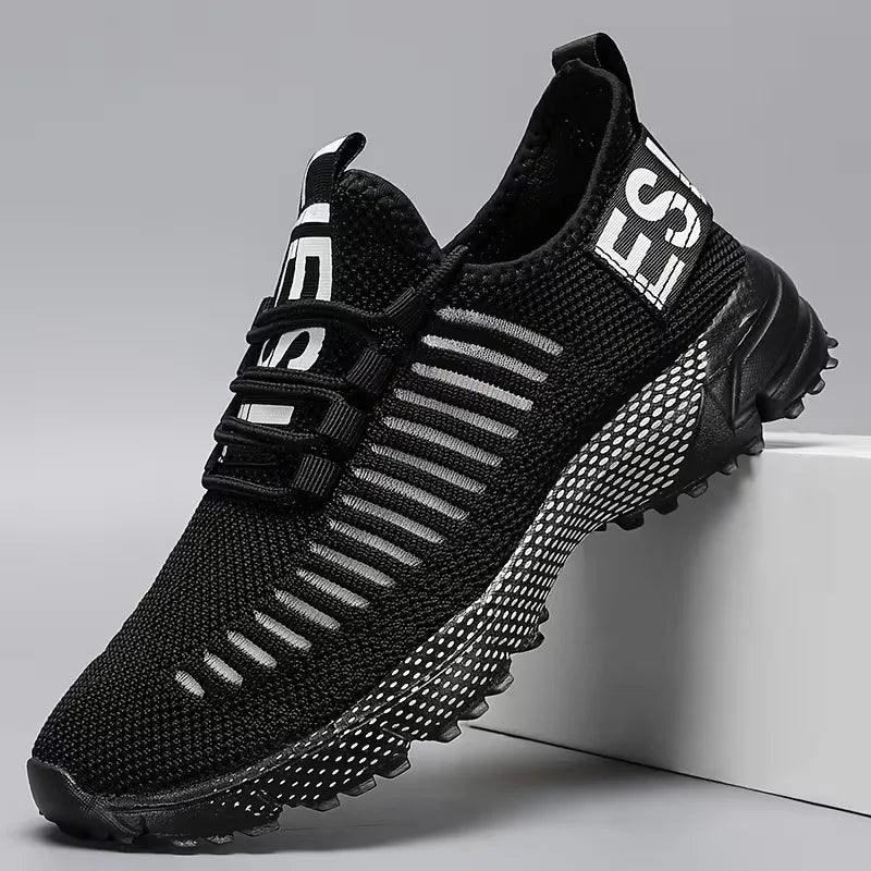 Fashion Mesh Running Shoes Men Women Breathable Lightweight Cushioned Sole