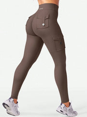 Pocket Leggings With Butt Lifting Tummy Control For Women Workout Yoga Pants
