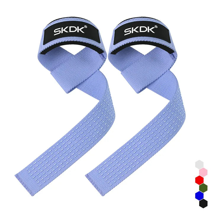 Weightlifting Wrist Straps Strength Training Adjustable Non-slip Gym Fitness