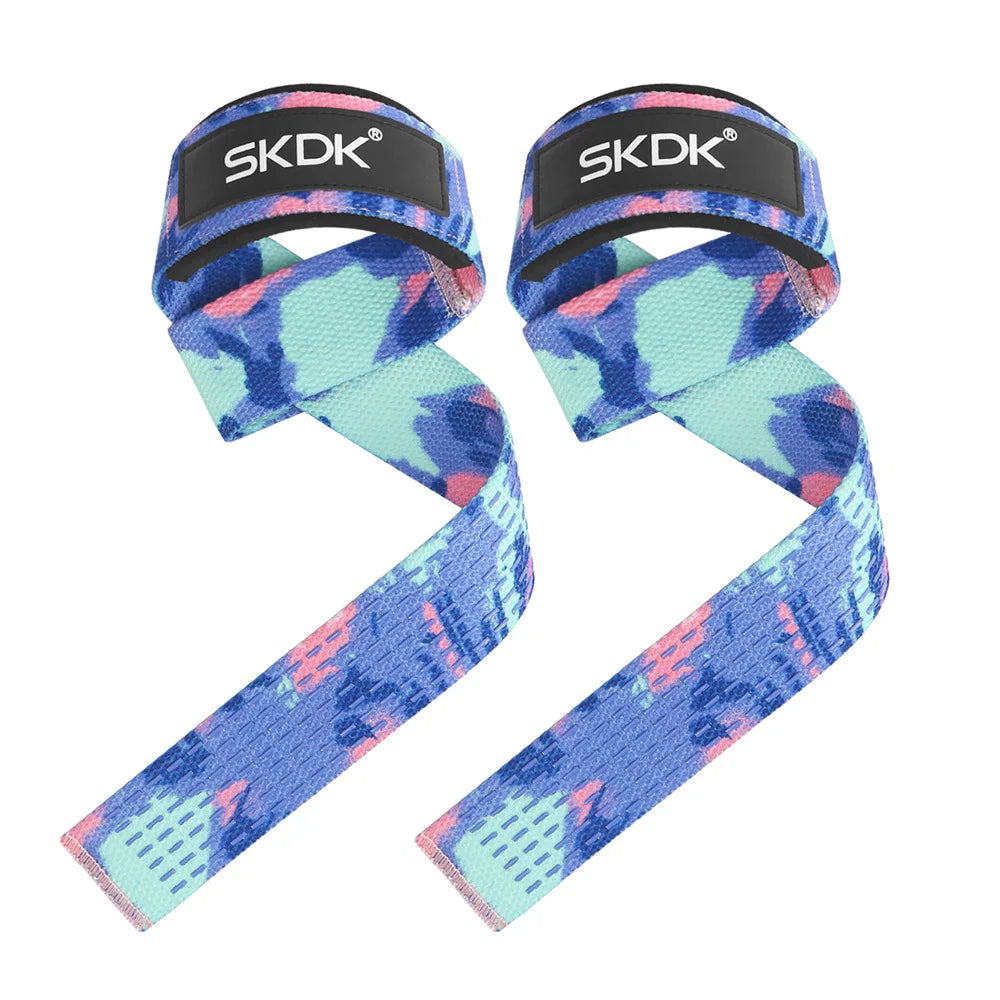 Weightlifting Wrist Straps Strength Training Adjustable Non-slip Gym Fitness