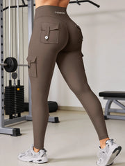 Pocket Leggings With Butt Lifting Tummy Control For Women Workout Yoga Pants
