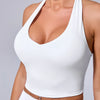 Ladies Sports Bra Sexy Hanging Neck High Support Impact Yoga Underwear