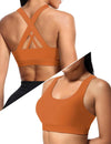 Sports Bra for Women, Criss Back Medium Support Workout Bras with Yoga Gym
