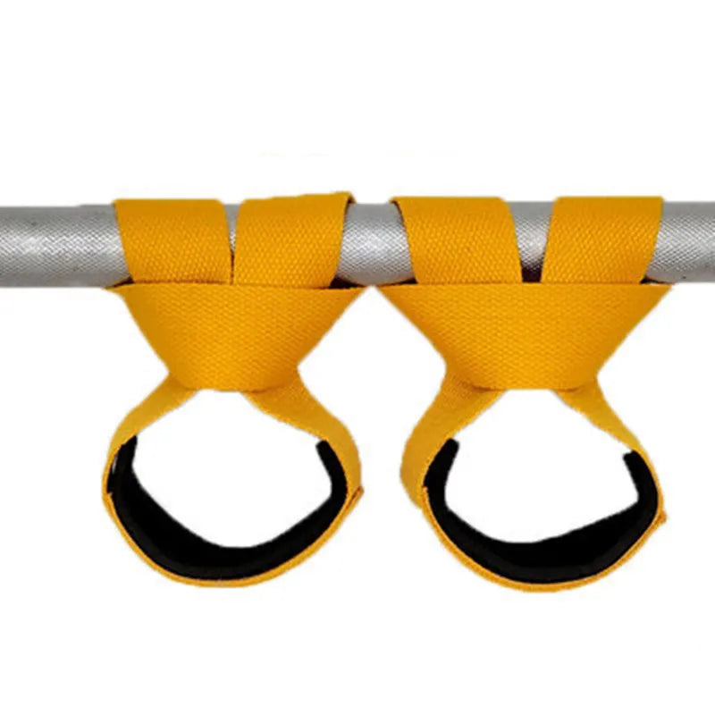 Gym Lifting Straps Barbell Deadlift Booster Belt Fitness Anti-slip Hand Wraps