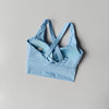 Women's Shock-Absorbing Yoga Sports Bra Summer Fitness Gathered Breasts