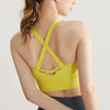 Women's Shock-Absorbing Yoga Sports Bra Summer Fitness Gathered Breasts