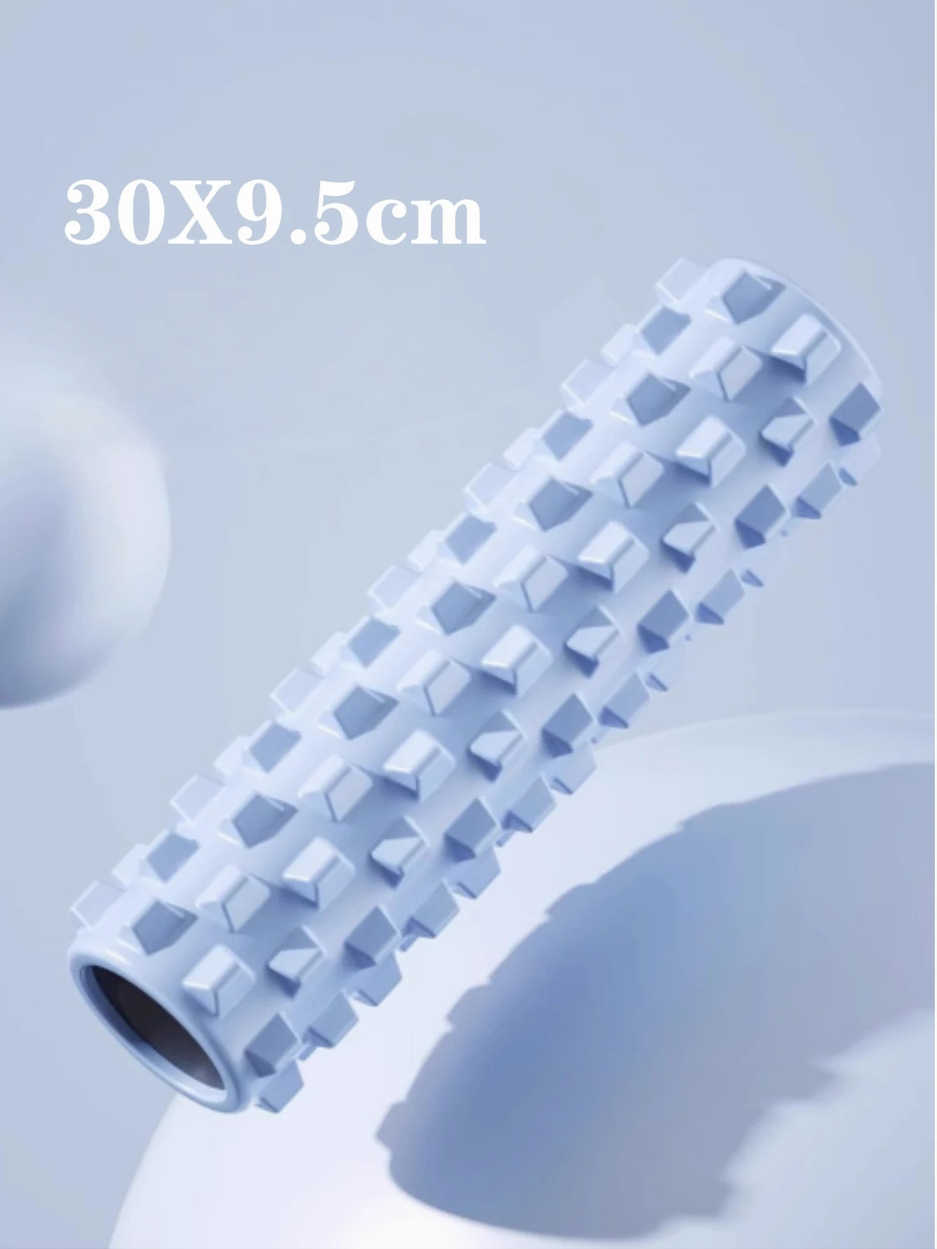 Crescent Solid foam axis 45*13cm yoga post ideal for fitness, yoga, Pilates
