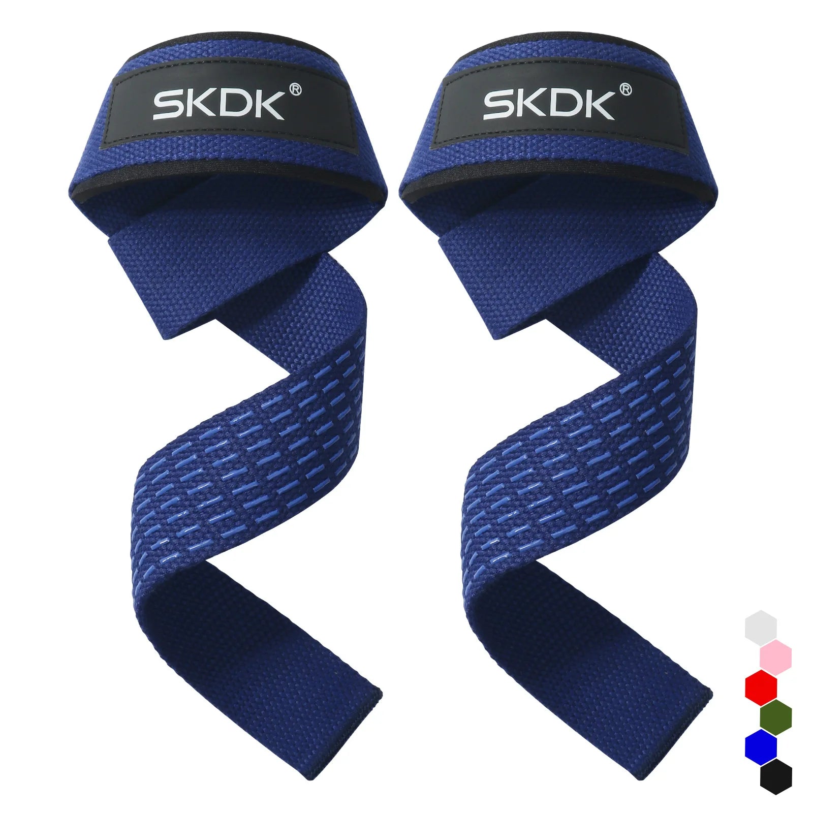 Weightlifting Wrist Straps Strength Training Adjustable Non-slip Gym Fitness