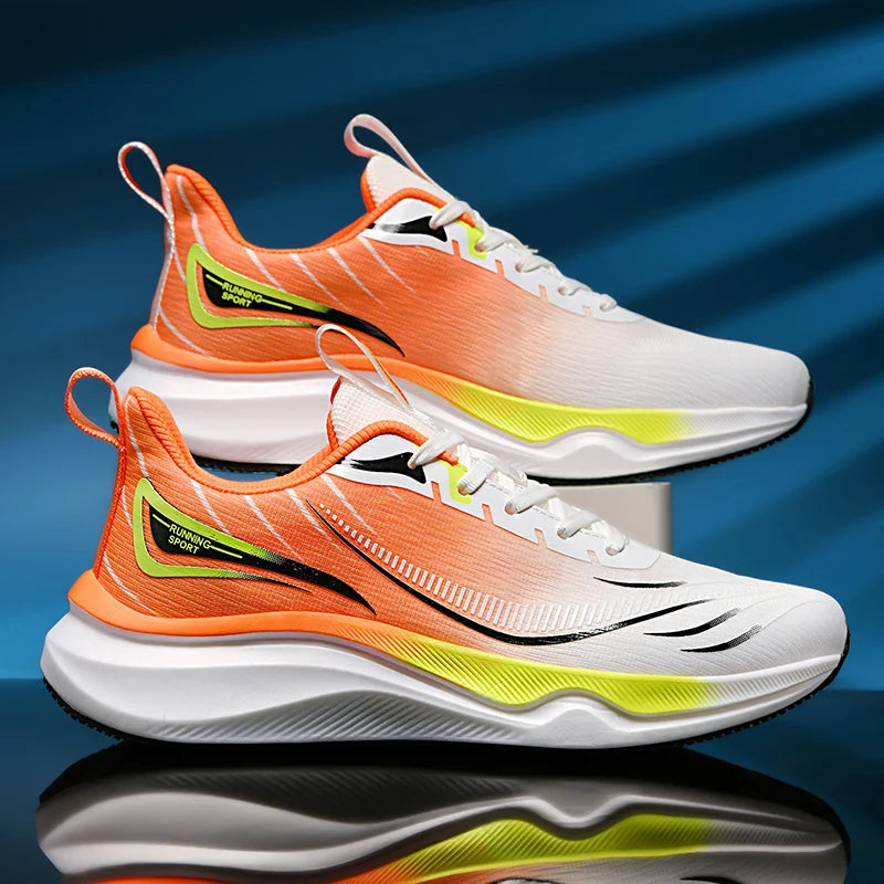 Men's and Women's Sports Shoes, Hollow-Out Shock Absorbing Shoes