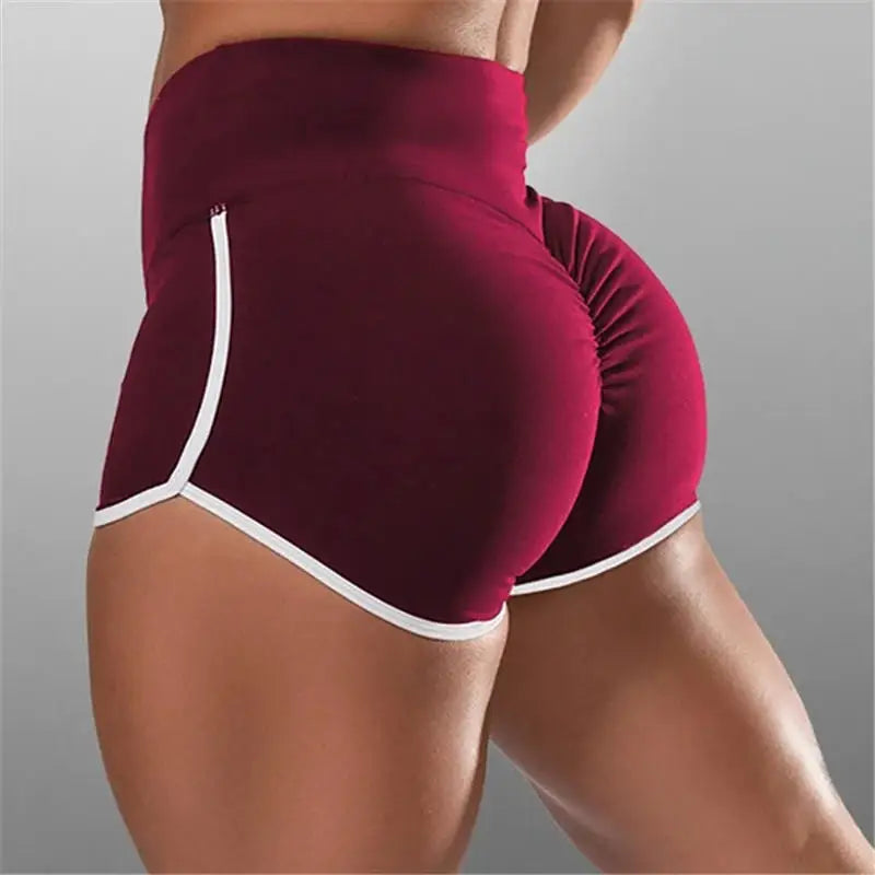 Sports Shorts Women High Waist Gym Shorts Female Cycling Shorts Ladies