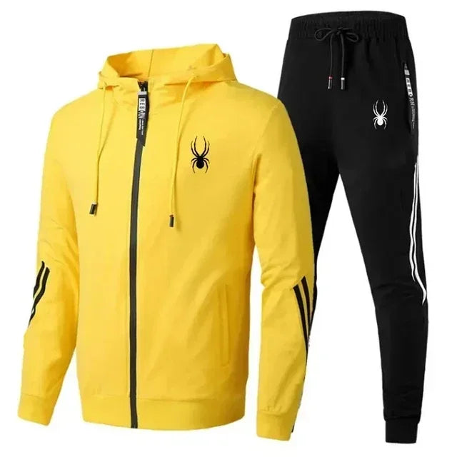 New Spring and Autumn running breathable and fashionable fitness set