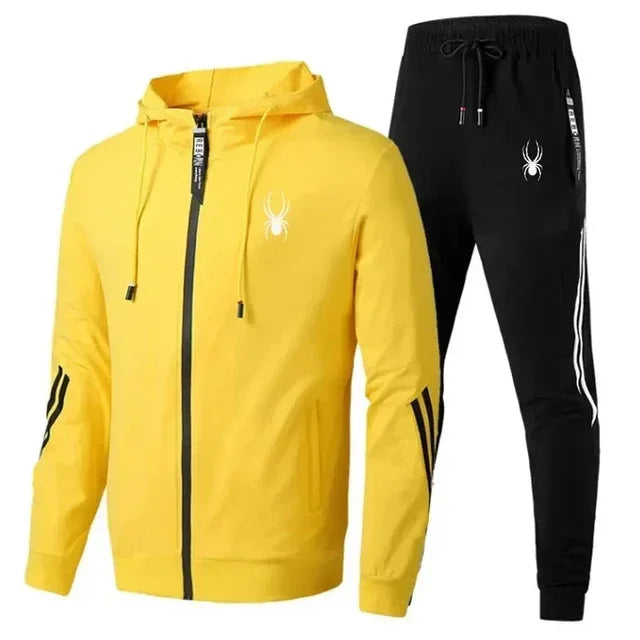 New Spring and Autumn running breathable and fashionable fitness set
