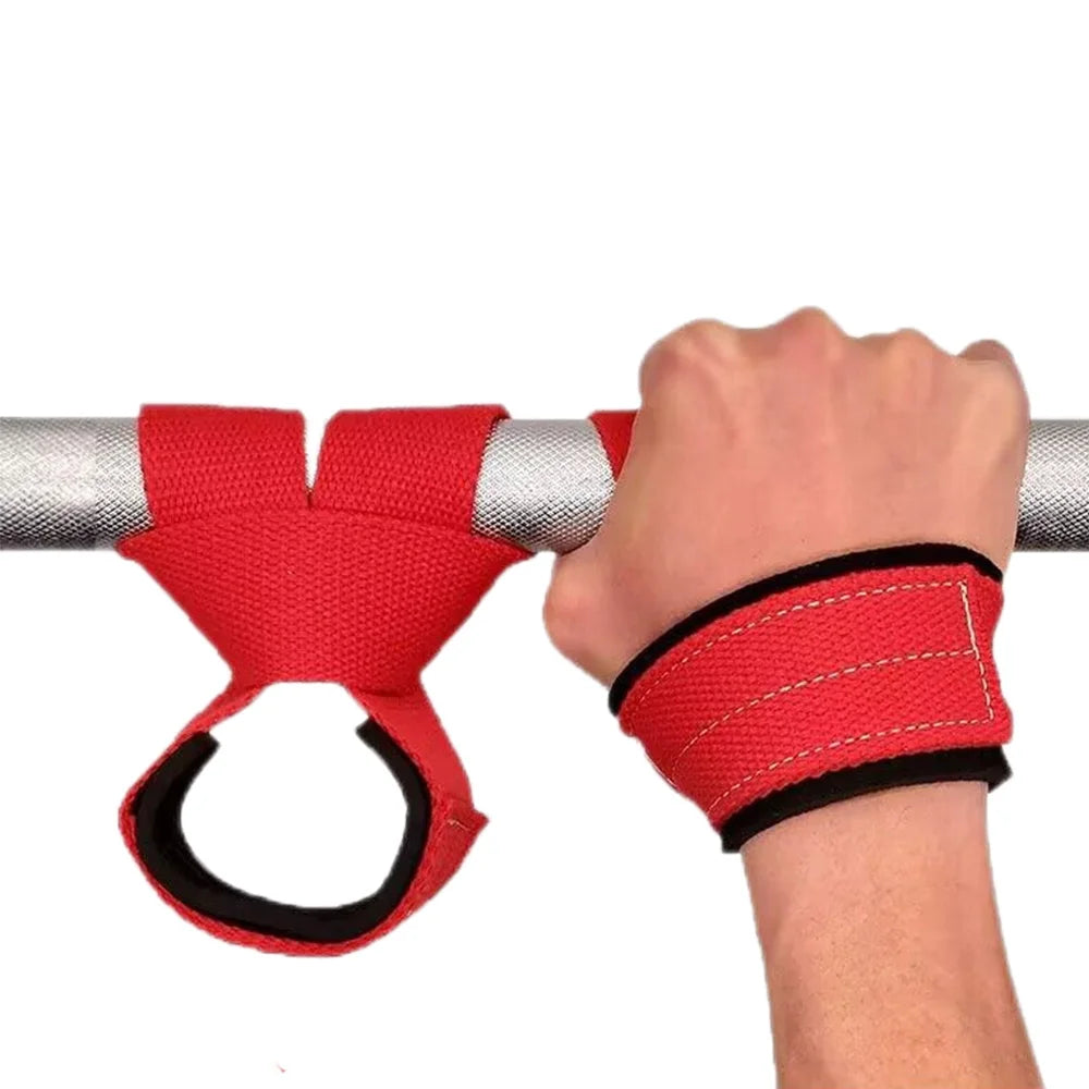 Gym Lifting Straps Barbell Deadlift Booster Belt Fitness Anti-slip Hand Wraps