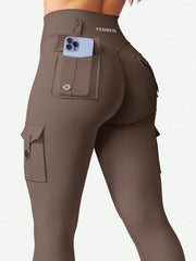 Pocket Leggings With Butt Lifting Tummy Control For Women Workout Yoga Pants