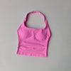 Women's Sexy Backless Fitness Bra Workout Tops Gym Yoga Crop Sport Bra