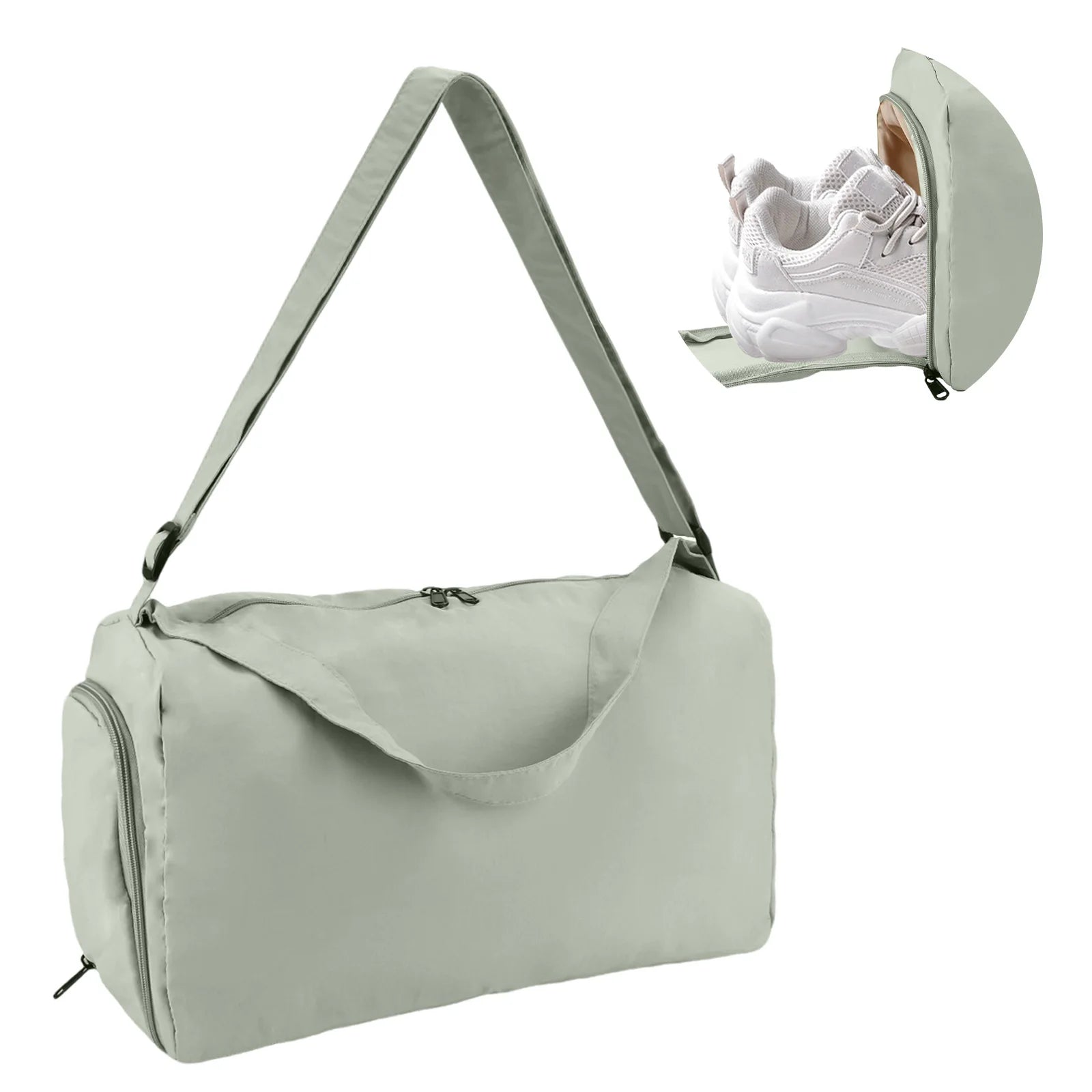 Gym Bags for Men Women Sports Duffle Bags with Shoes Compartment Water