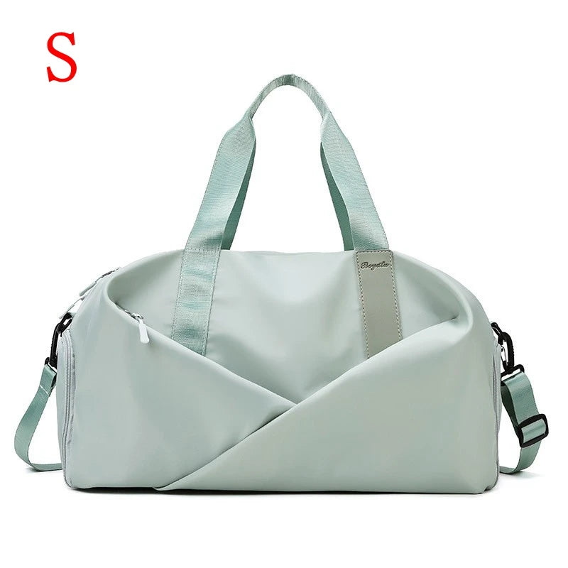 Women Gym Bag Sports Travel Dry Wet Bag Handbags Multifunction Swimming