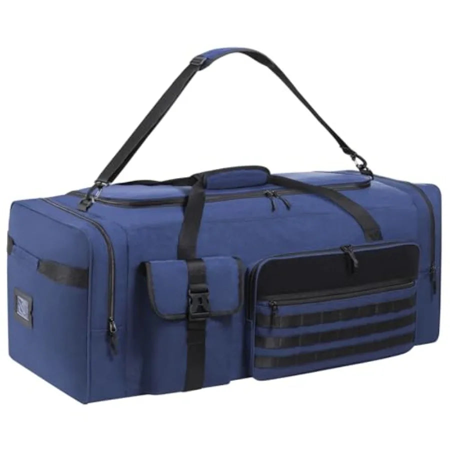 Heavy Duty Sports Gym and Travel Duffel Bag - Oversized Equipment Gear Bag
